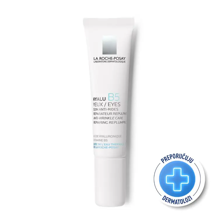 La Roche-Posay Hyalu B5, krema za oči protiv bora, 15 ml
