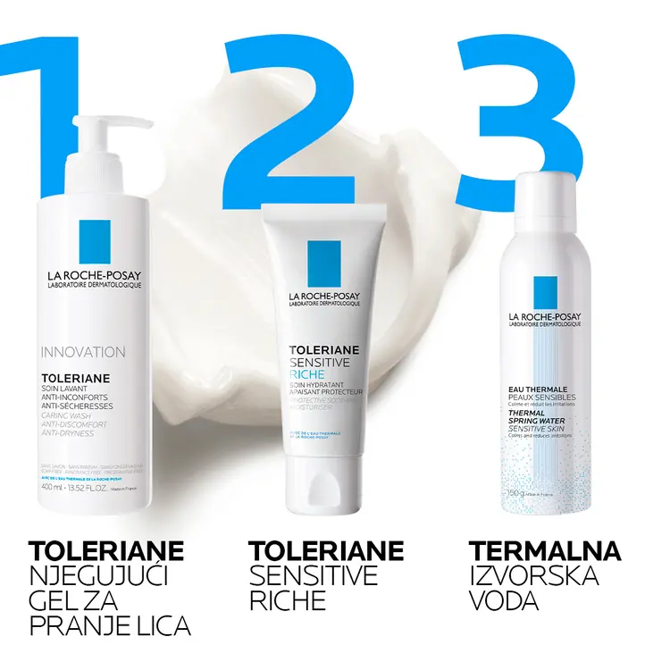 La Roche-Posay Toleriane Sensitive Riche
smirujuća hidratantna njega  40 ml