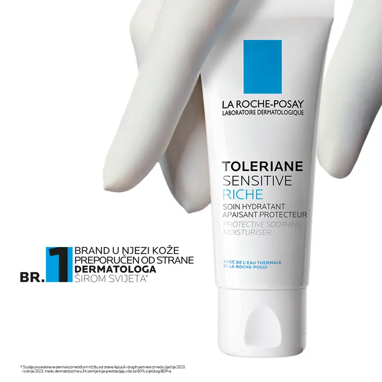 La Roche-Posay Toleriane Sensitive Riche
smirujuća hidratantna njega  40 ml