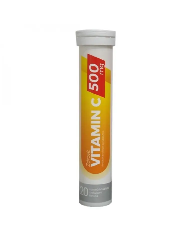 Zdrovit Vitamin C 500 mg šumeće tablete-0