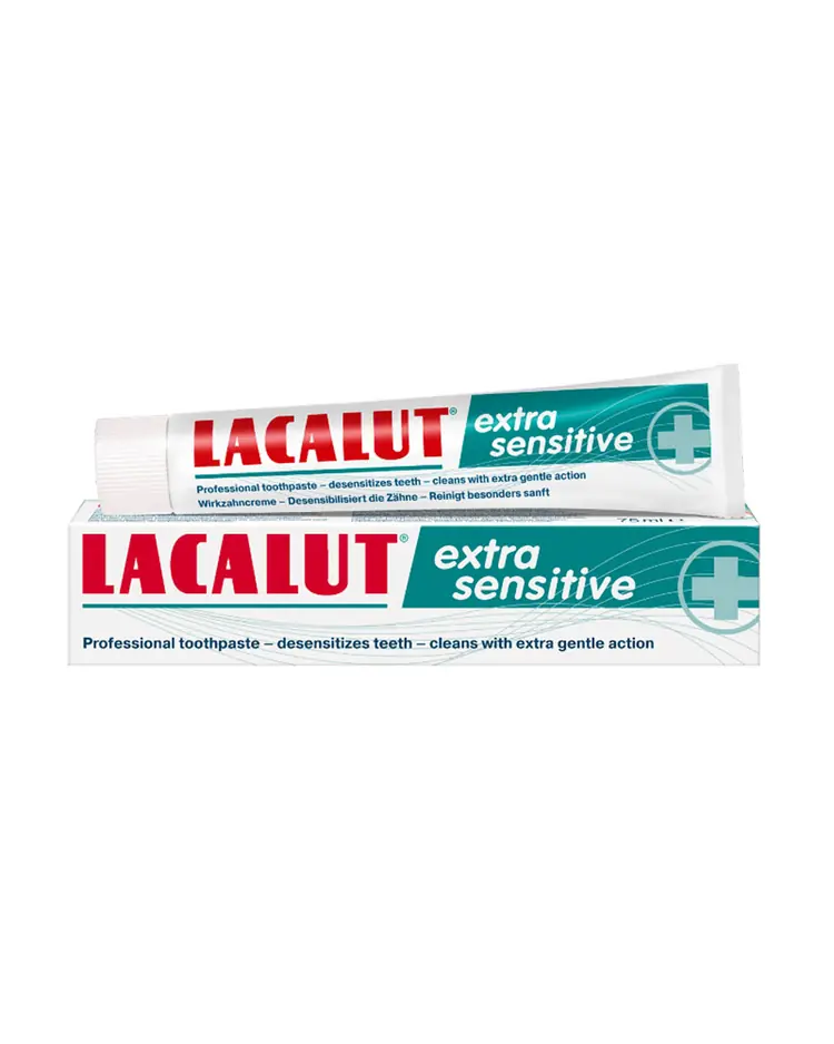 Lacalut Extra Sensitive zubna pasta  75 ml tuba