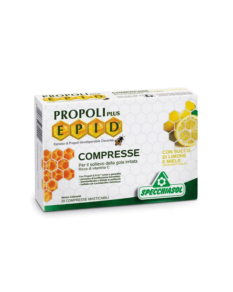 Specchiasol Propoli Epid med i limun 20 tableta