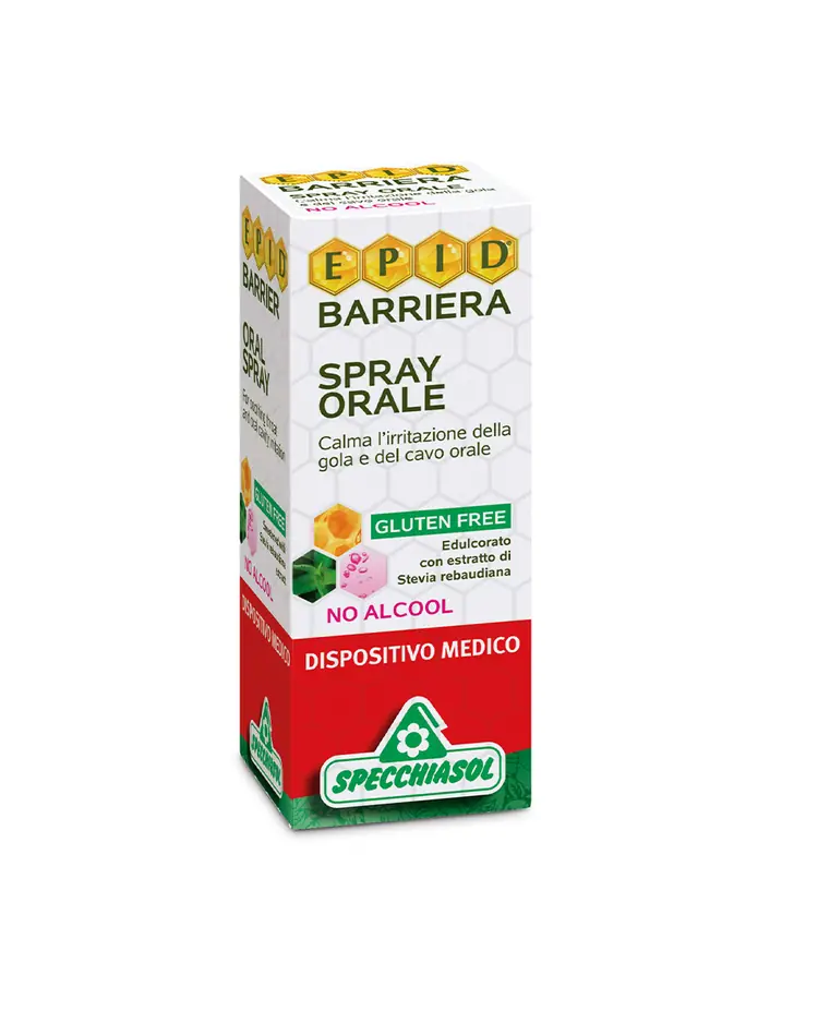 Specchiasol Epid Barriera spray za usta, bez alkohola 15 ml sprej