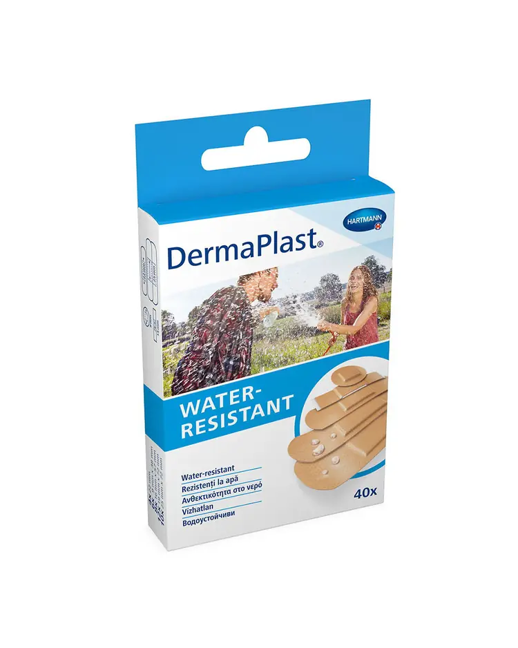 Flaster DermaPlast Water Resist, 5 veličina 40 flastera