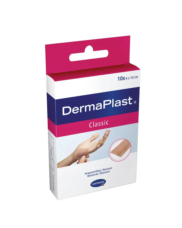 Flaster DermaPlast Classic 6x10cm 10 flastera