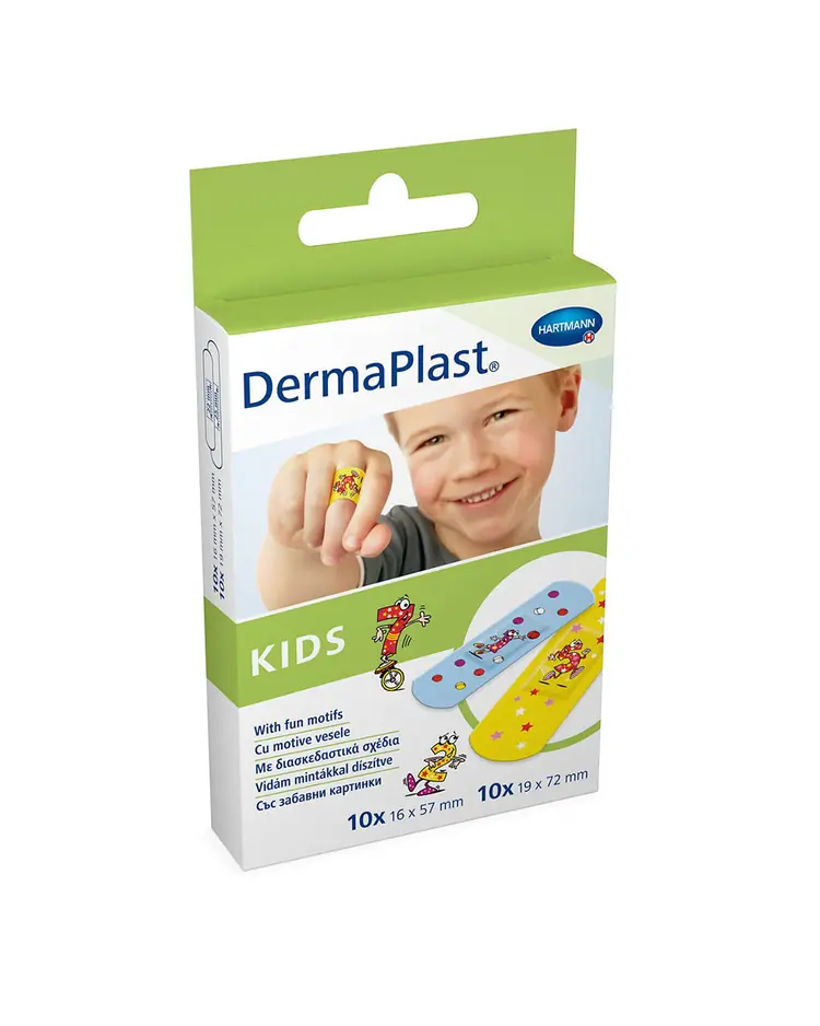 Flaster DermaPlast Kids, 2 veličine 20 flastera