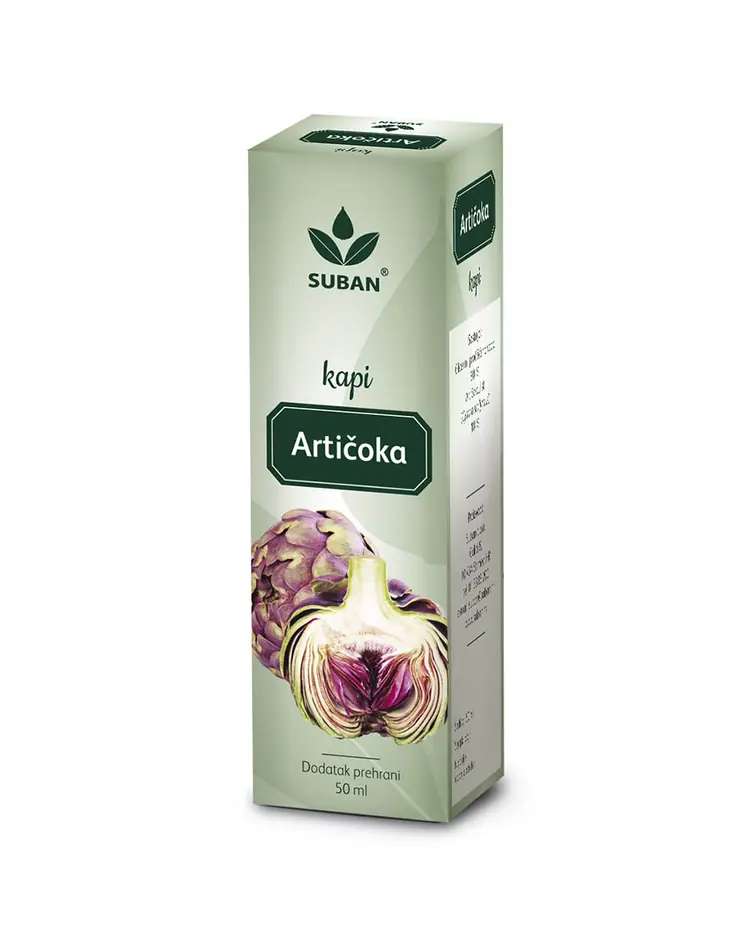 Suban Artičoka kapi 50 ml