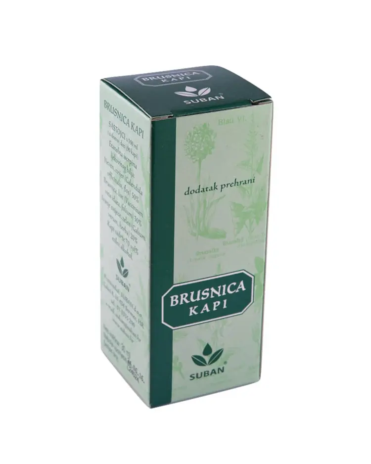 Suban Brusnica kapi 30 ml