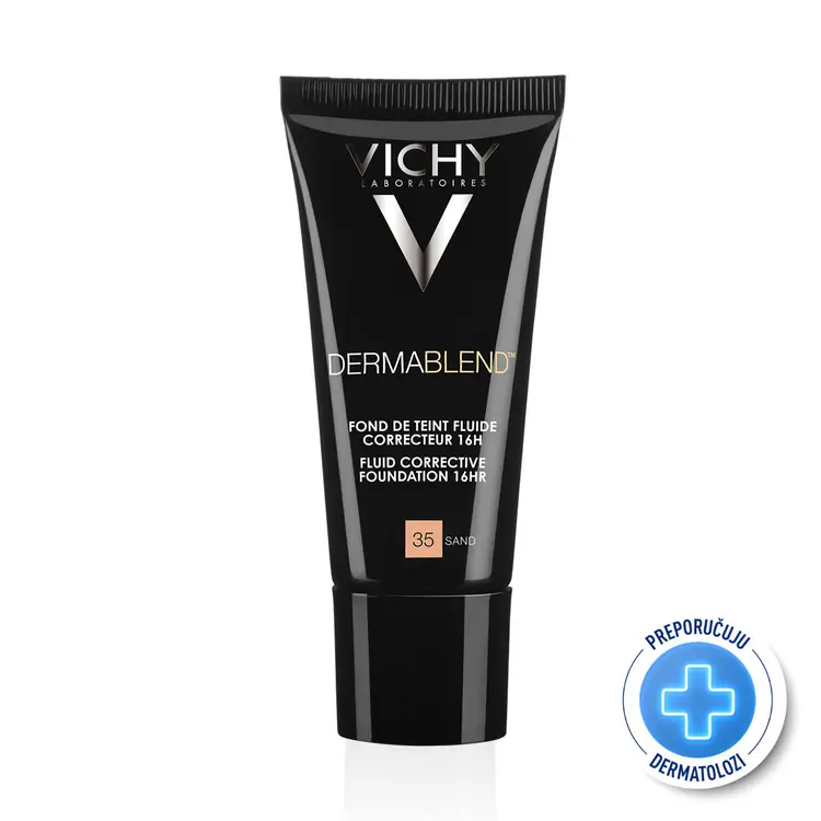 Vichy Dermablend korektivni tekući puder SPF 28, nijansa 35