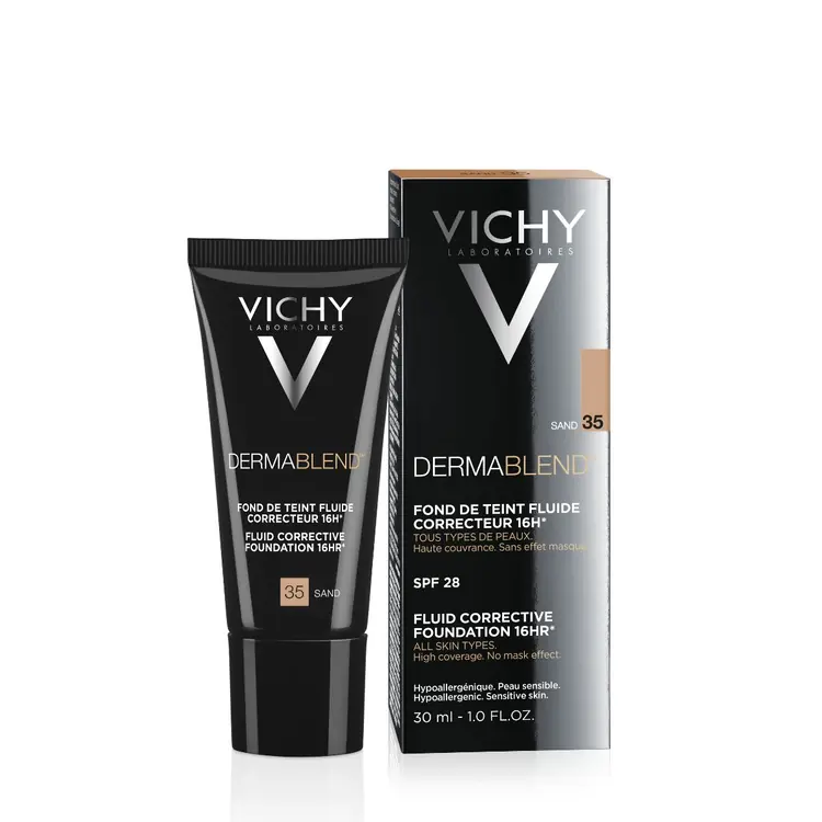 Vichy Dermablend korektivni tekući puder SPF 28, nijansa 35