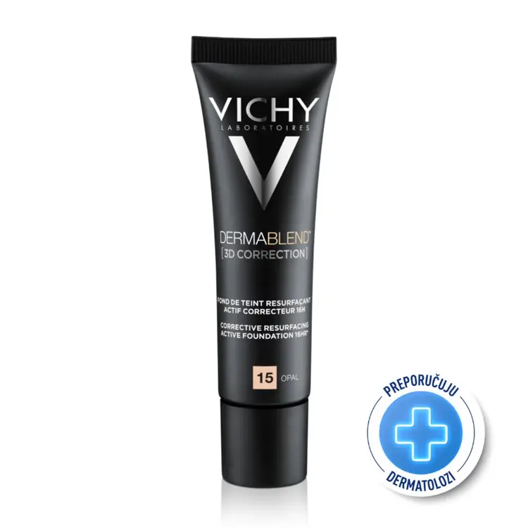 Vichy Dermablend 3D korektivni tekući puder SPF 19 nijansa 15, 30 ml