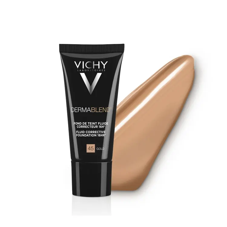 Vichy Dermablend korektivni tekući puder SPF 28, nijansa 45