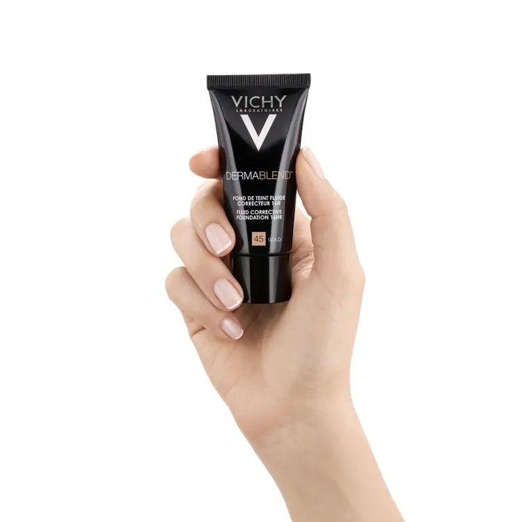 Vichy Dermablend korektivni tekući puder SPF 28, nijansa 45