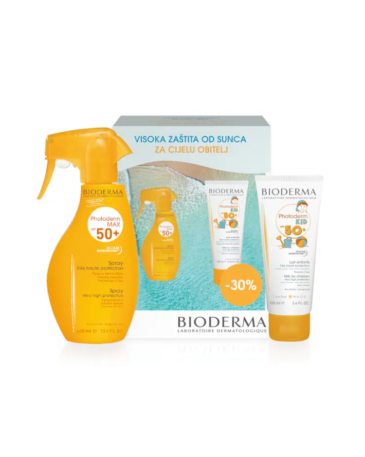 Bioderma Photoderm Max spray SPF50+, 400 ml + Photoderm Kid 50+, 100ml-0