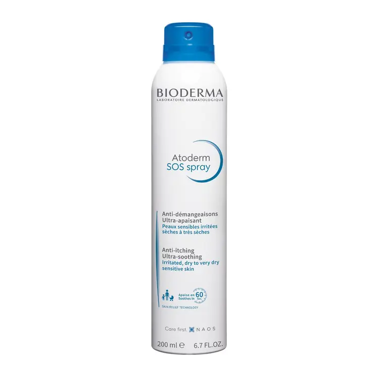 Bioderma Atoderm SOS sprej za kožu protiv svrbeža, 200 ml raspršivač