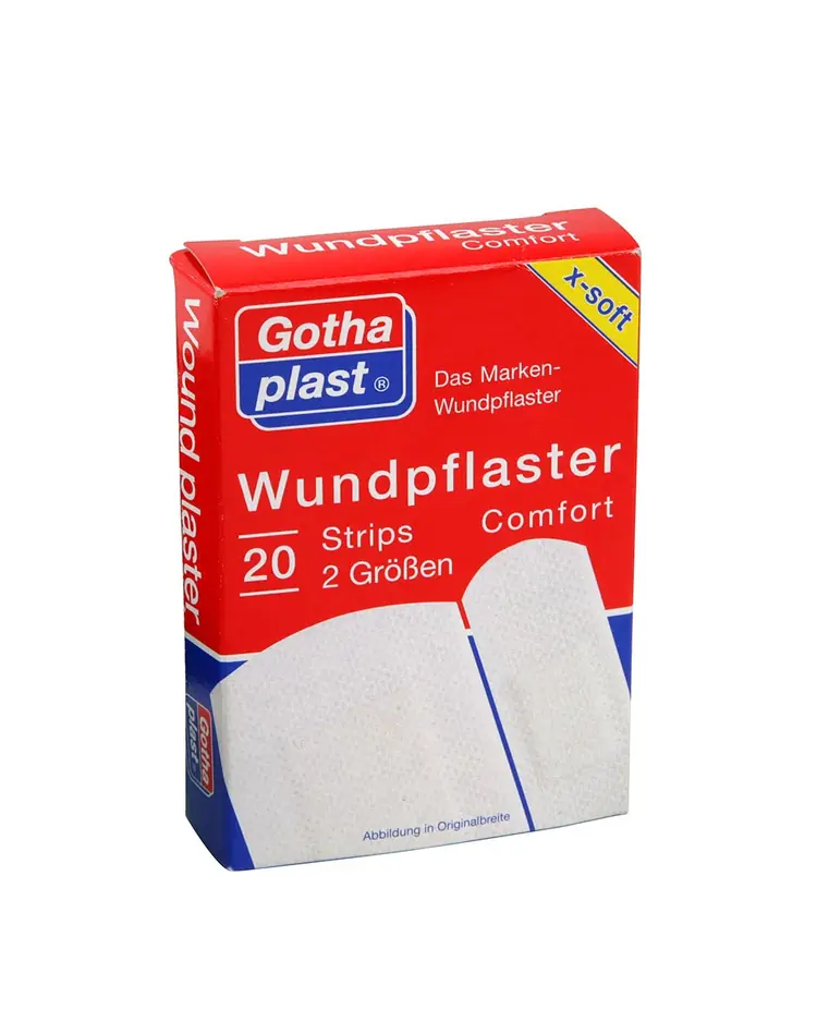 Gothaplast Comfort Flaster za osjetljivu kožu, 2 veličine 20 stripova