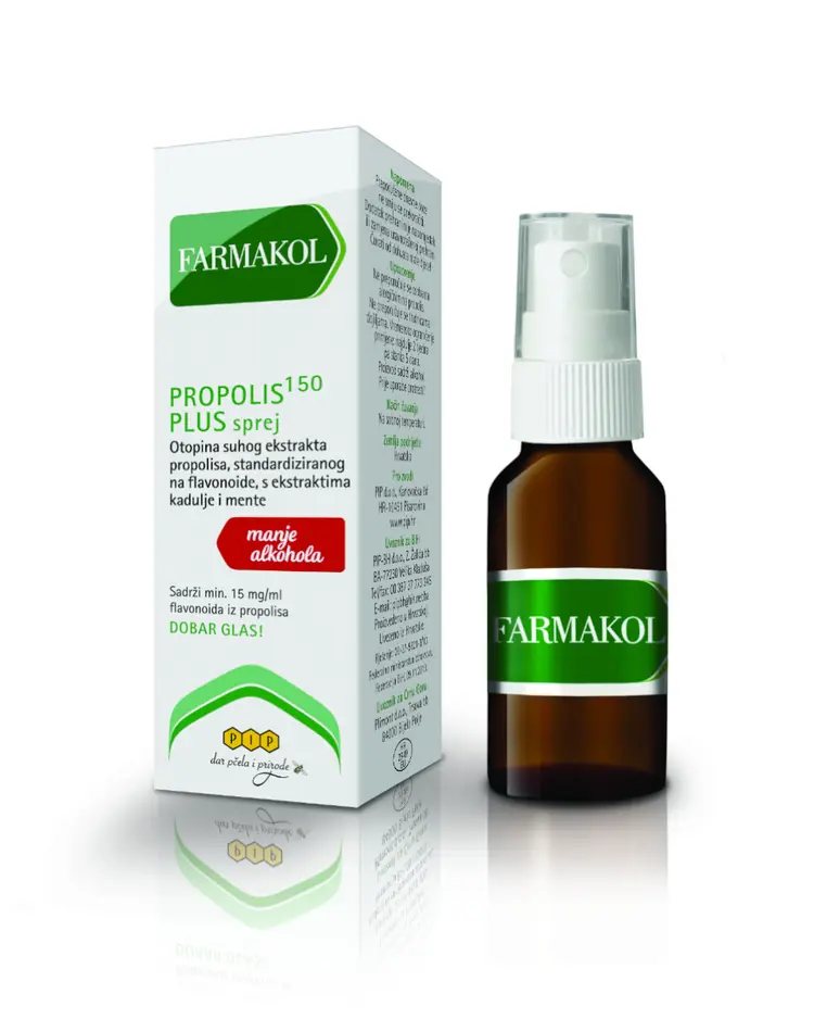 Pip Farmakol Propolis 150 sprej 20mL