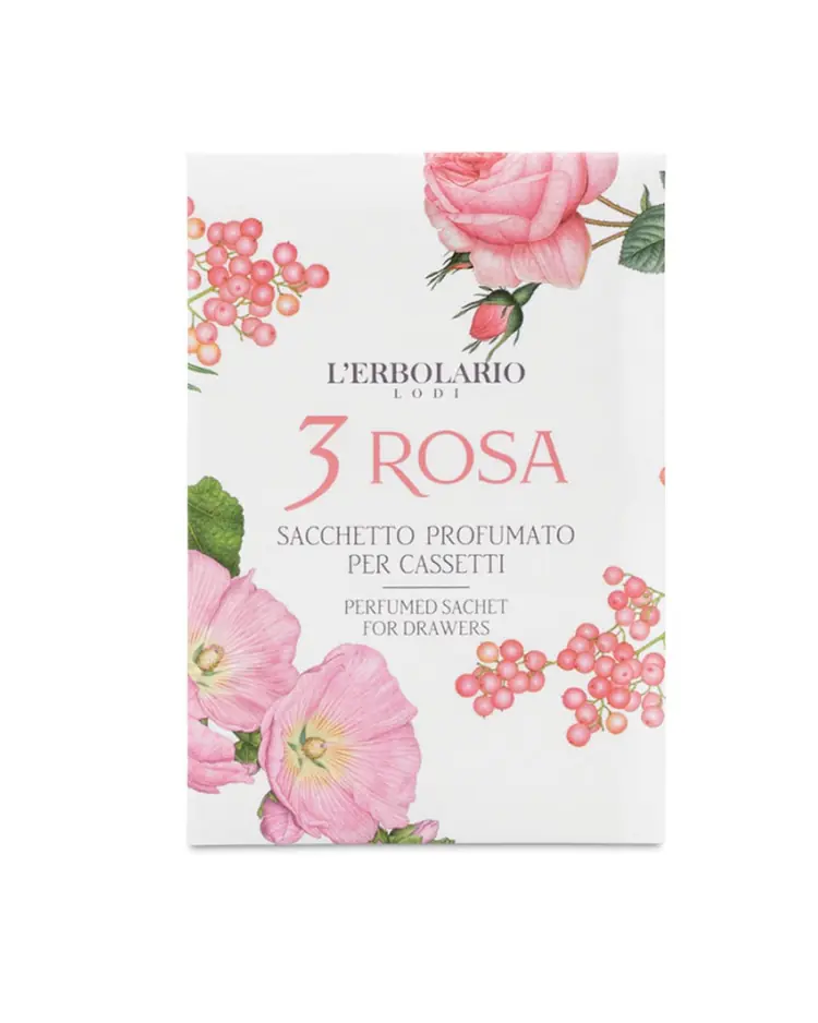 L'Erbolario 3Rosa (3 ruže) mIrisna vrećica 1 kom - miris 3 ruže
