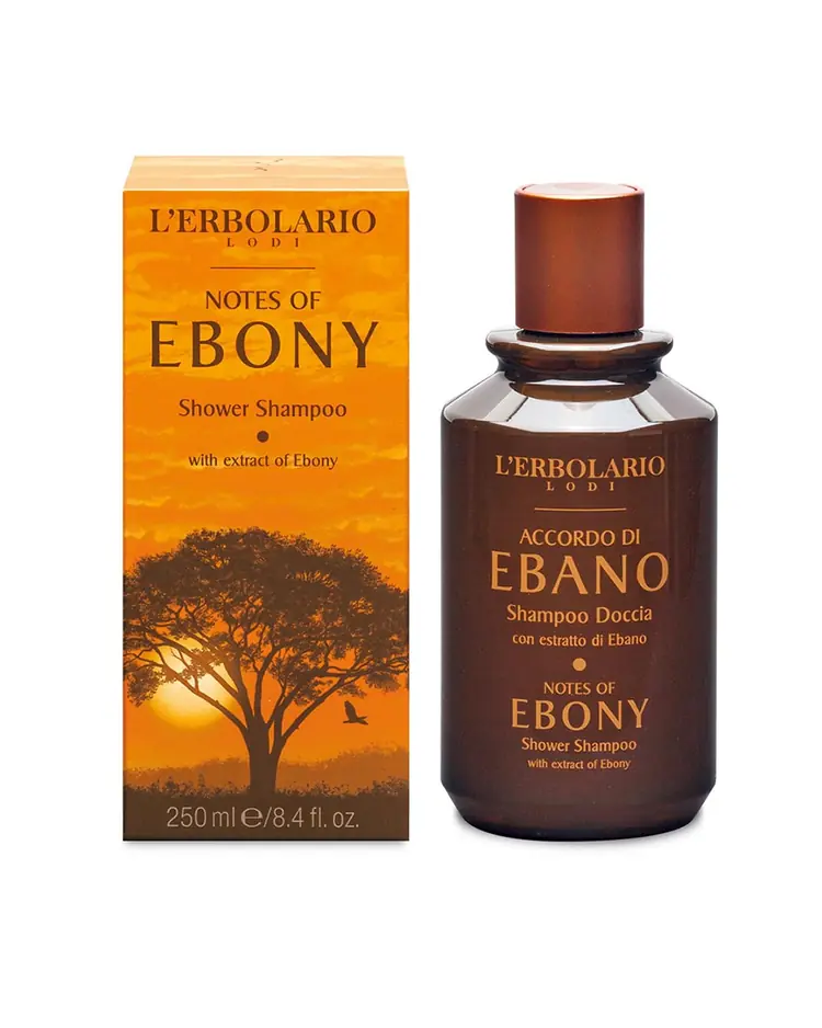 L'Erbolario Accordo di ebano (ebanovina), šampon za tuširanje  250 ml