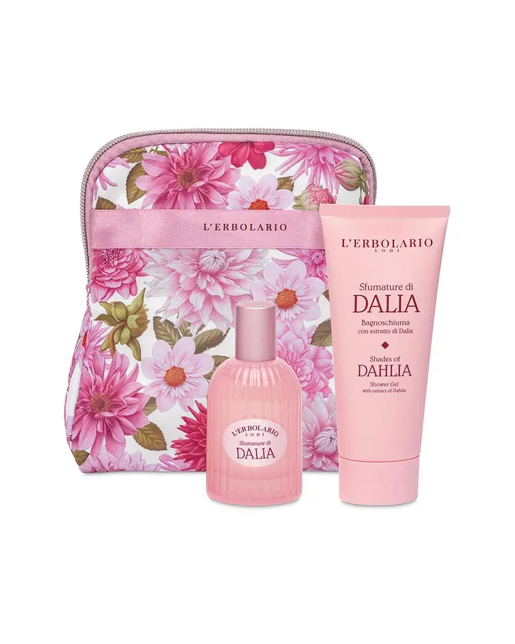 L'Erbolario Sfumature di dalia (dalia), kozmetički set list  50 +100 ml