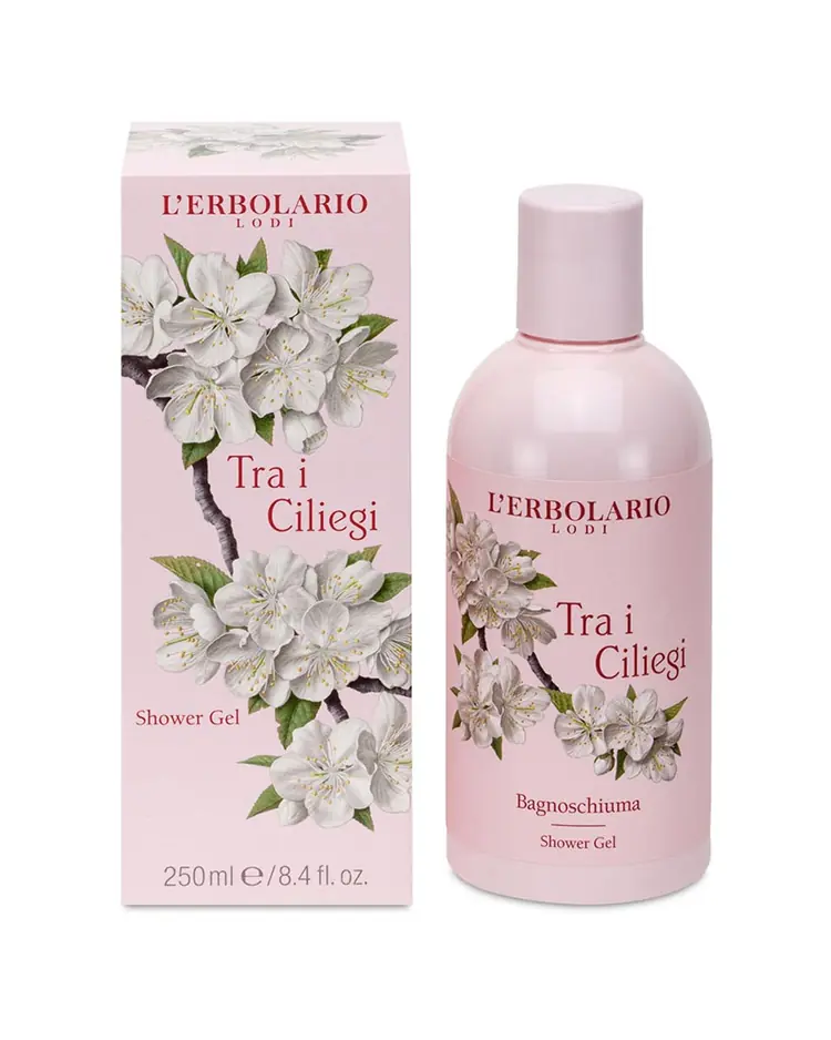L’Erbolario Tra i ciliegi (trešnja) kupka  250 ml