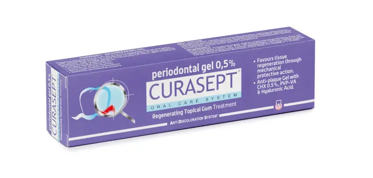 Parodontalni gel Curasept ADS® 0,5% Regenerate