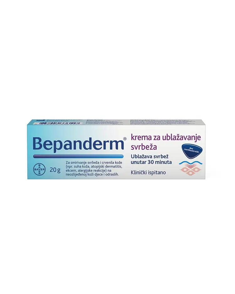 bepanderm krema za ublazavanje svrbeza 20g
