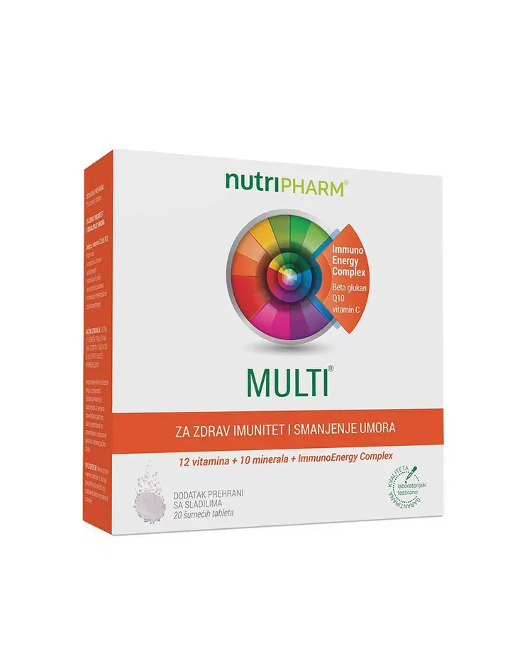 Nutripharm® Multi  20 šumećih tableta