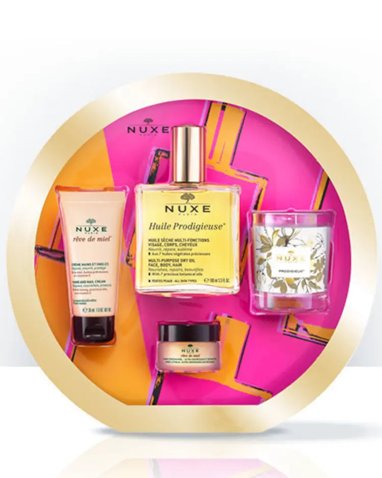 Nuxe Culte set 100 ml + 30 ml + 15 g + 70 g
