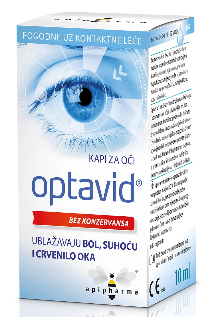 Optavid kapi za oči 10 ml