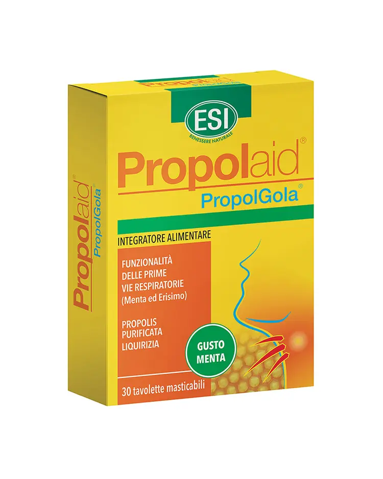 Esi Propolaid® PropolGola® tablete za žvakanje s okusom mente