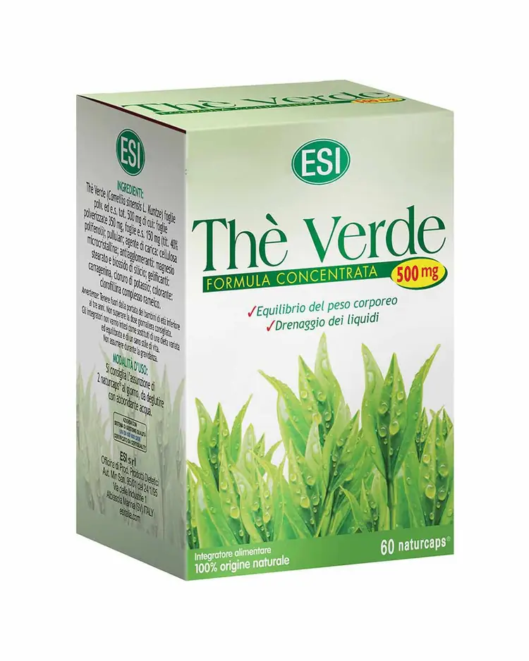 Esi Zeleni čaj 500 mg kapsule