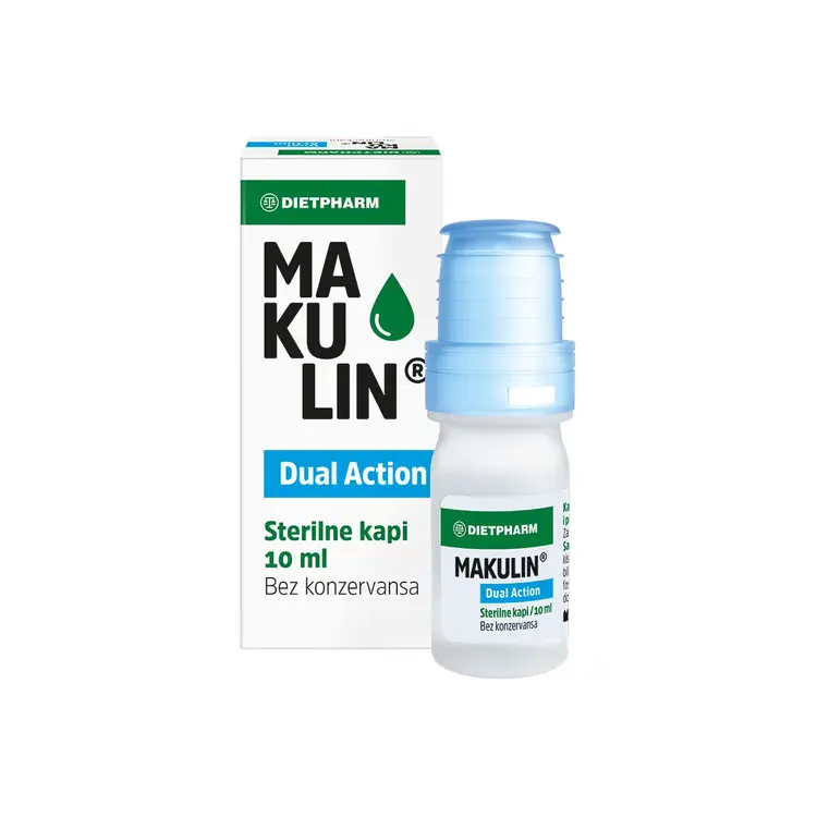 Dietpharm Makulin Dual Action kapi za oči 10 ml