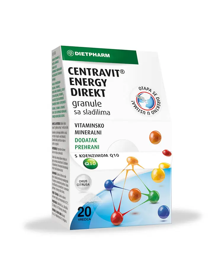 Dietpharm Centravit energy direct 20 vrećica