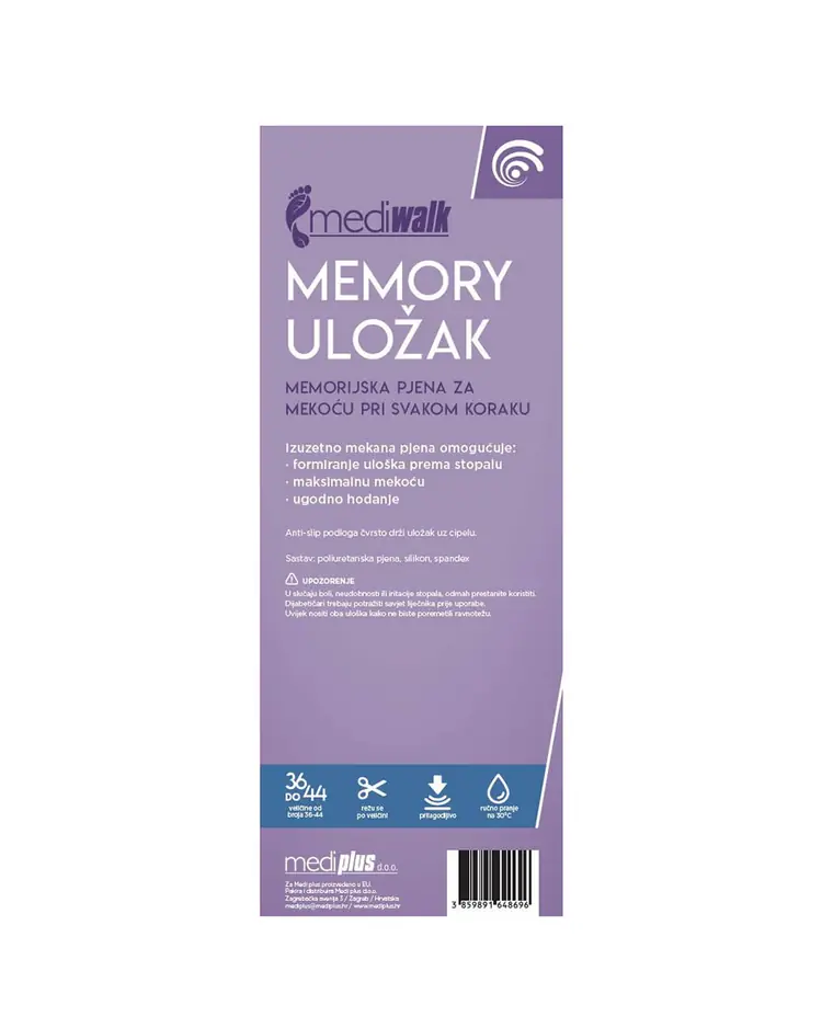 Mediwalk ulošci Memory , par