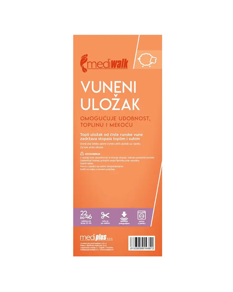 Mediwalk ulošci zimski, par