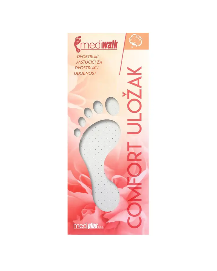 Mediwalk ulošci Comfort, par