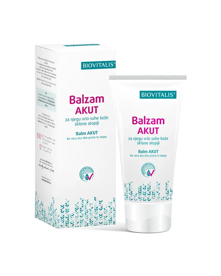 Biovitalis balzam akut za njegu vrlo suhe kože sklone atopiji 150ml