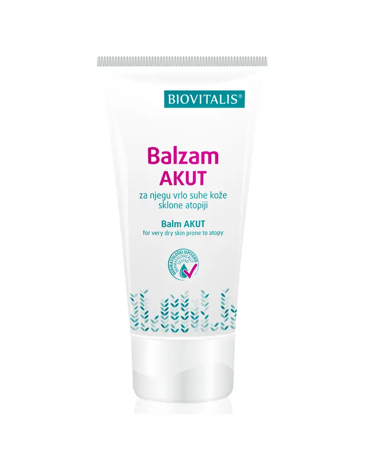 Biovitalis balzam akut za njegu vrlo suhe kože sklone atopiji 150ml
