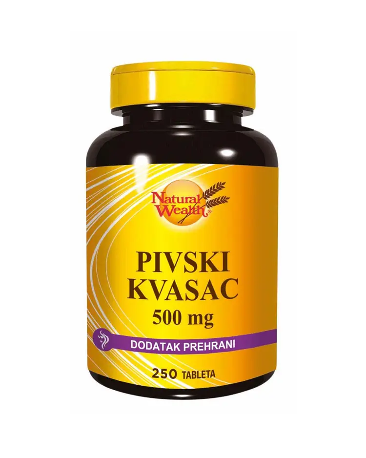 Natural Wealth Pivski Kvasac 250 tableta