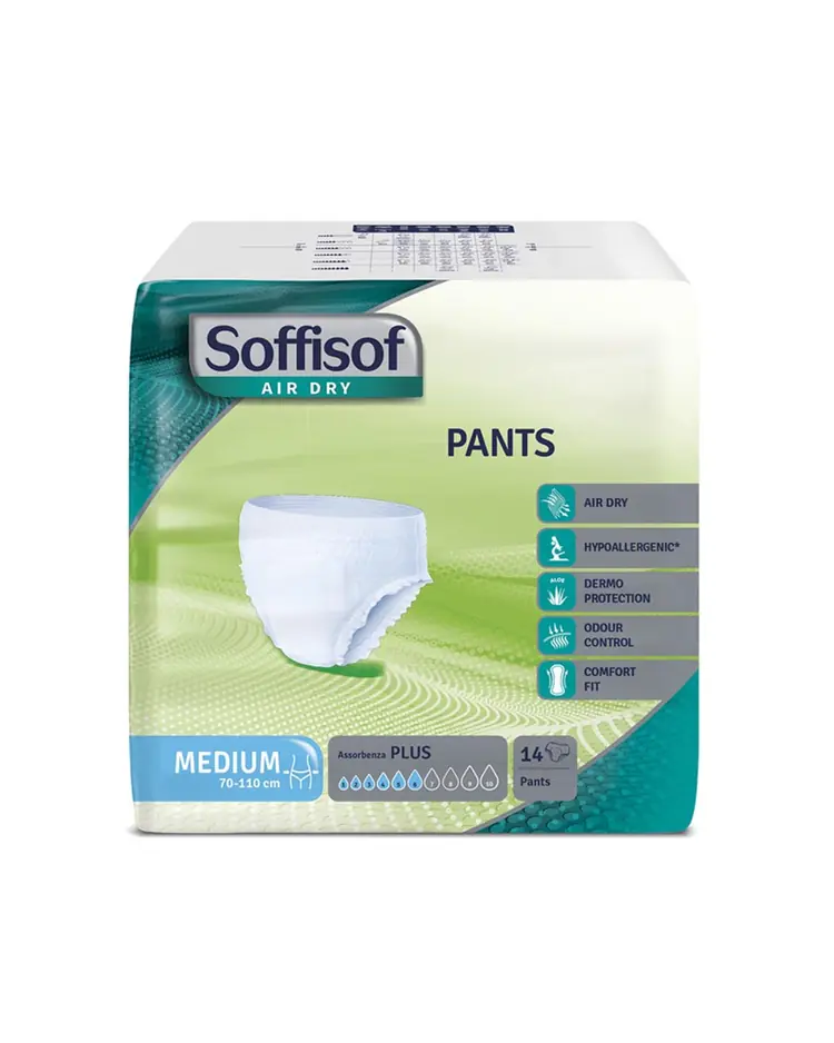 Soffisof pelene-gaćice Air Dry Plus, veličina M 14 kom