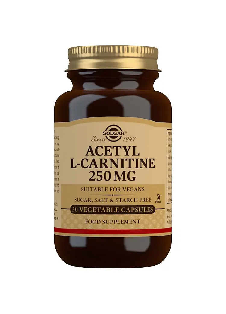 Solgar Acetyl-L-Carnitine 30 kapsula