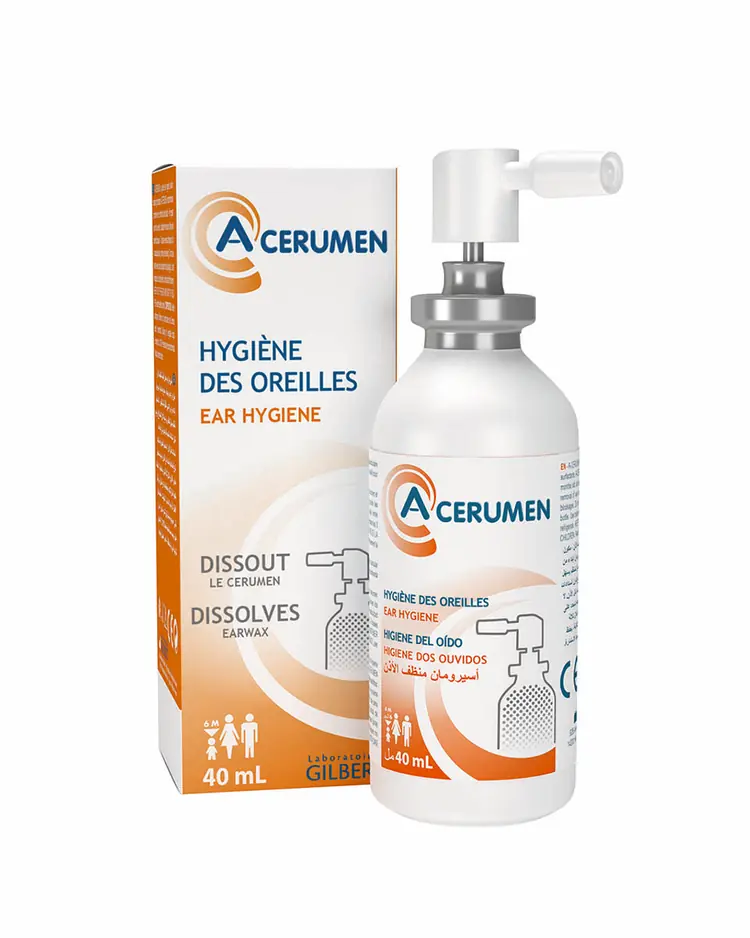 A-Cerumen sprej za čišćenje i održavanje higijene uha, 40 ml