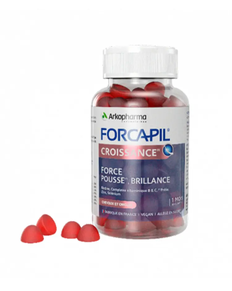 Forcapil® Gummies Croissance 60 gumenih bombona