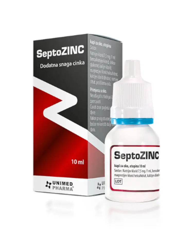 SeptoZINC kapi za oko sa cinkom