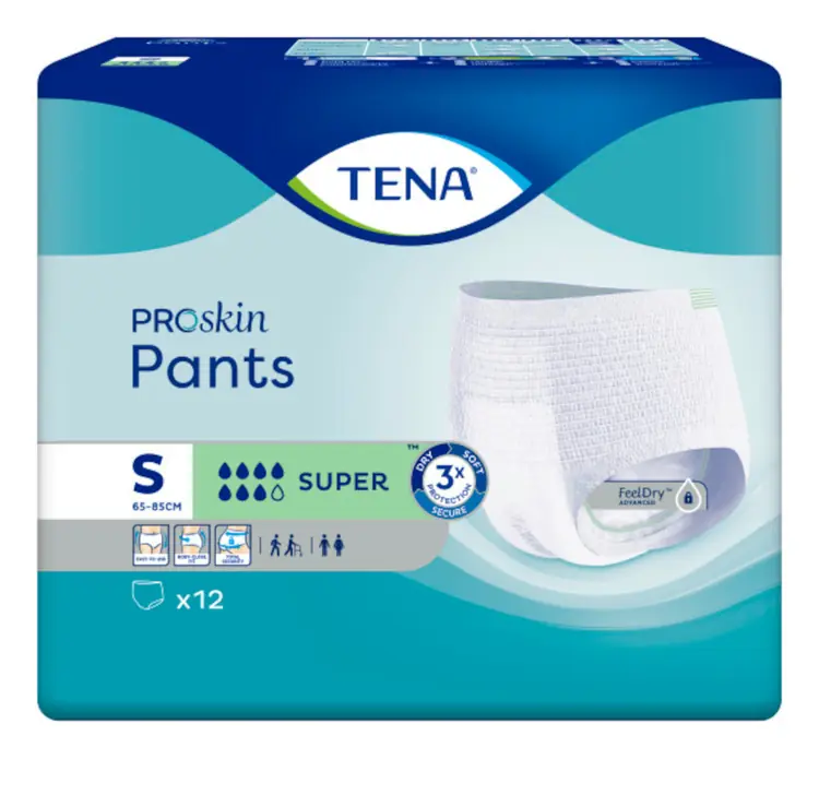 TENA PROskin Pants Super S 12 kom