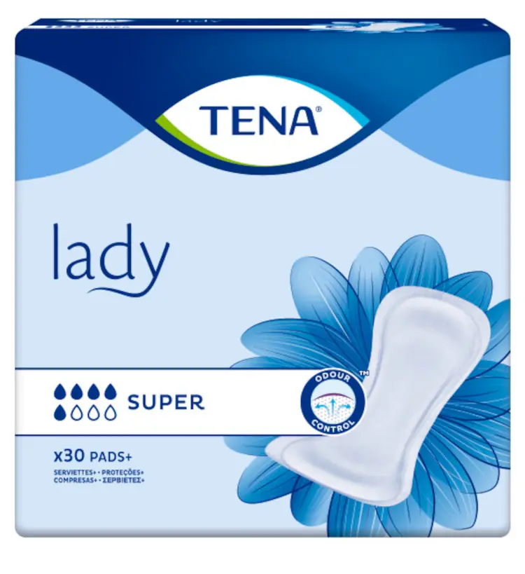 TENA Lady Super higijenski ulošci sa visokim upijanjem,  30 kom