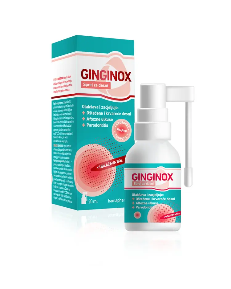 Ginginox sprej za desni