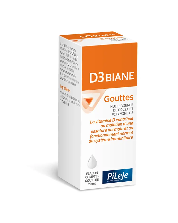 Pileje D3 Biane 20 ml kapi