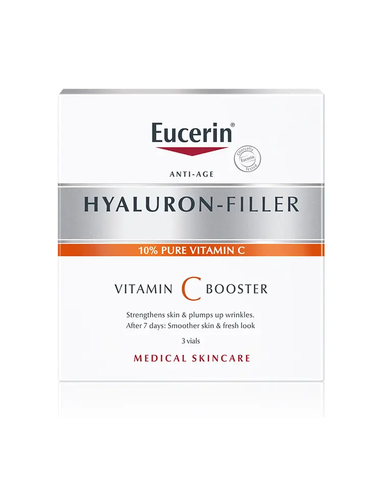 Eucerin Hyaluron-Filler Vitamin C booster, 3 x 8 ml 3X8 ml